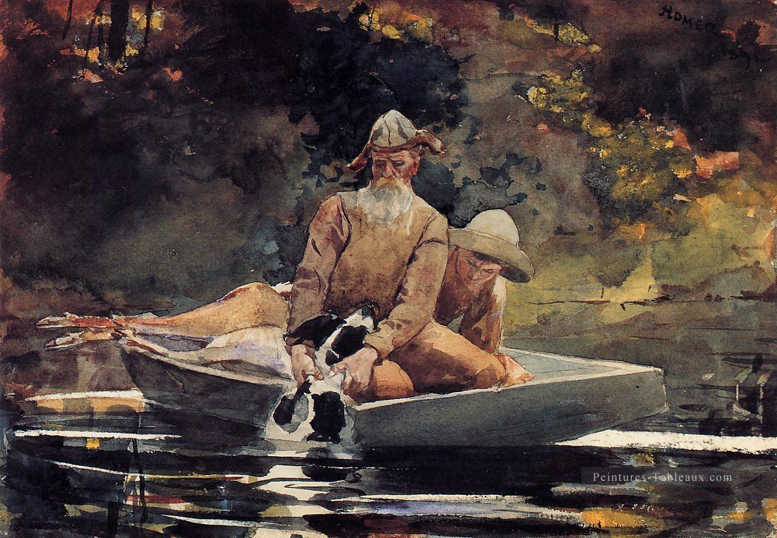 Après la chasse réalisme marine peintre Winslow Homer Peintures à l'huile